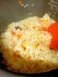 炊飯器で！炊くだけ簡単♪カレーピラフ♪