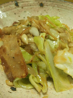 豚バラとスダジイの味噌炒め-レシピのメイン写真