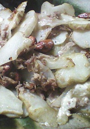 キクイモのツナマヨ炒め-レシピのメイン写真