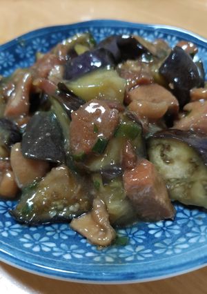 焼とりの和風マーボー茄子-レシピのメイン写真