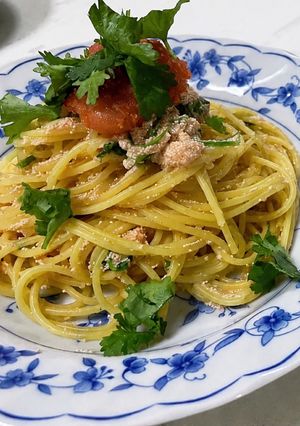 超簡単★ズボラ美味しい★明太子パスタ-レシピのメイン写真