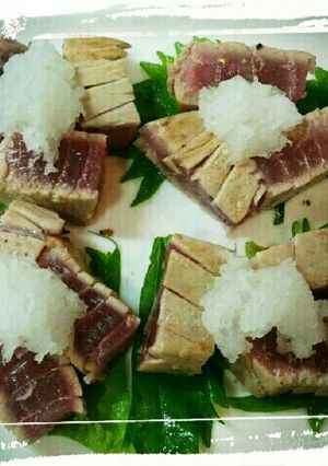 超お手軽☆マグロのたたき風-レシピのメイン写真