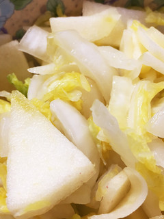 簡単☆白菜とりんごの酢の物-レシピのメイン写真