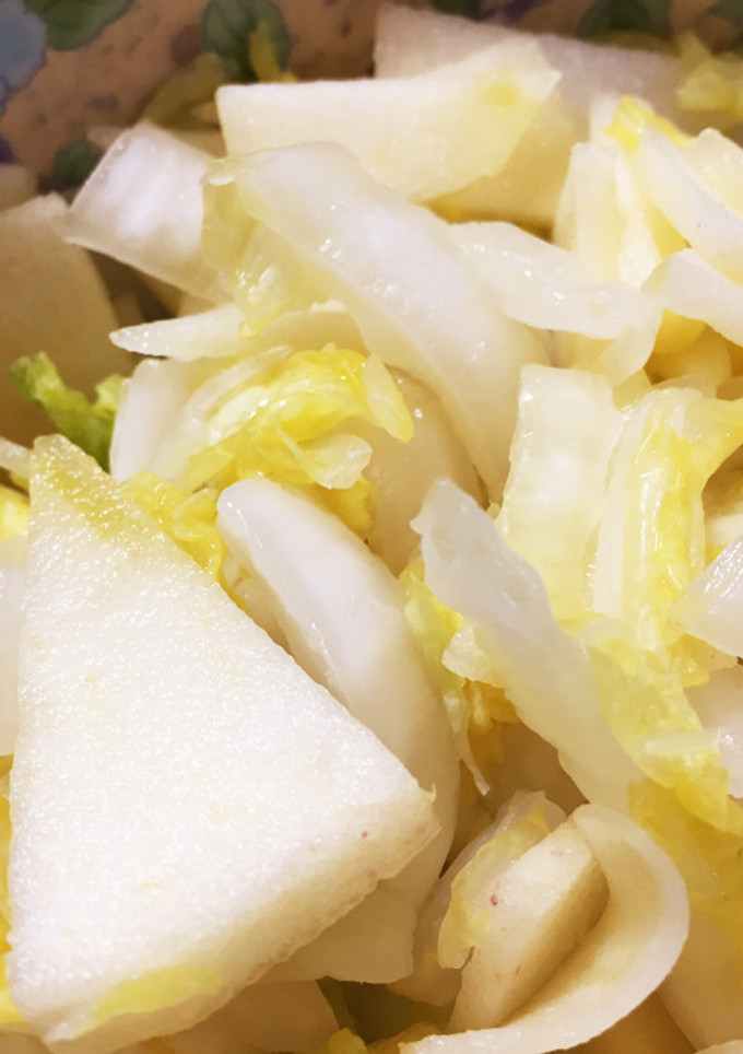 簡単☆白菜とりんごの酢の物-レシピのメイン写真