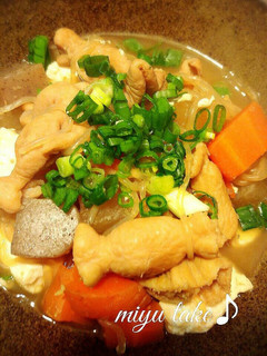ウマウマ〜♡モツ煮込み♪醤油味-レシピのメイン写真