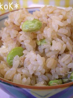 炊飯器でOK★枝豆&シーチキンごはん★-レシピのメイン写真