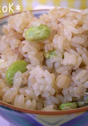 炊飯器でOK★枝豆&シーチキンごはん★-レシピのメイン写真