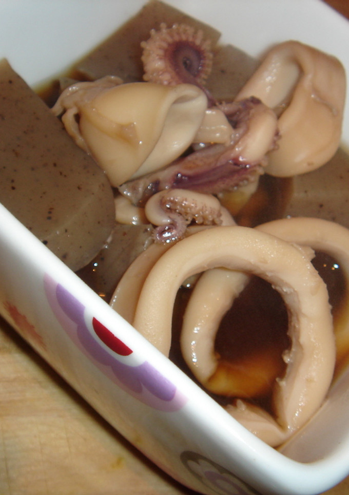 イカとコンニャクのさっと煮-レシピのメイン写真