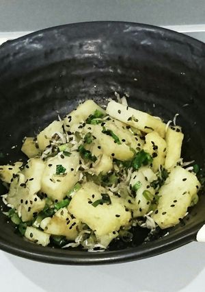 じゃが芋レンチン◆しらす・ゴマ・小ネギ-レシピのメイン写真