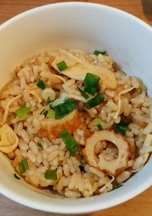 パパっと和風炊き込みご飯-レシピのメイン写真