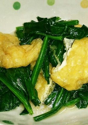 簡単☆副菜☆ほうれん草の煮浸し-レシピのメイン写真