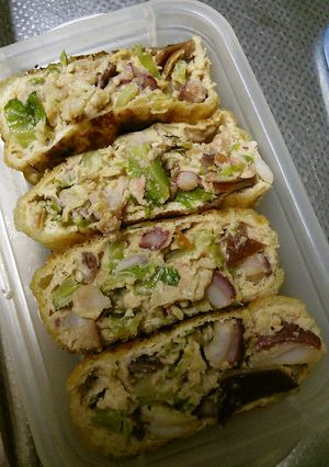 お好み焼き巾着☆お弁当にも-レシピのメイン写真