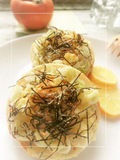 柚子香る❀たっぷり葱の塩昆布和トースト-レシピのメイン写真