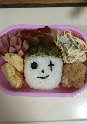 キャラ弁 ゾロ(ワンピース)-レシピのメイン写真