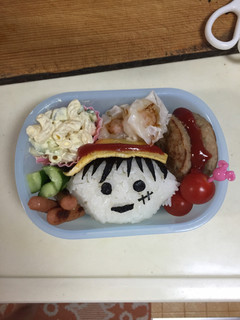 キャラ弁 ルフィ(ワンピース)-レシピのメイン写真