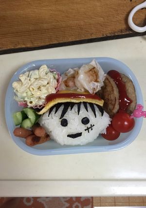 キャラ弁 ルフィ(ワンピース)-レシピのメイン写真