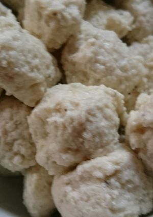 スプーンですくって☆むね肉の鶏だんご-レシピのメイン写真