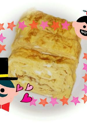 味付け簡単ふんわり卵焼き(*´˘`*)-レシピのメイン写真