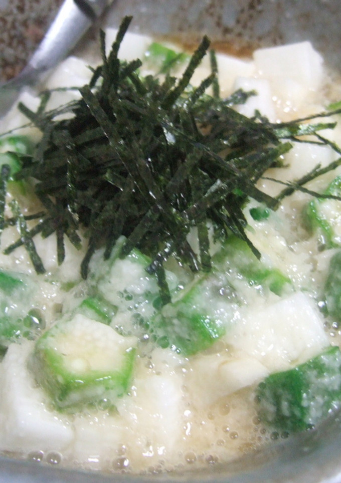 食感いいっ☆オクラと山芋のねばねばとろろ-レシピのメイン写真