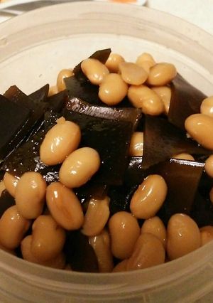 出し昆布再利用:甘煮-レシピのメイン写真
