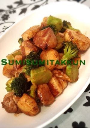 鶏肉と長芋ブロッコリーのソテー☆-レシピのメイン写真