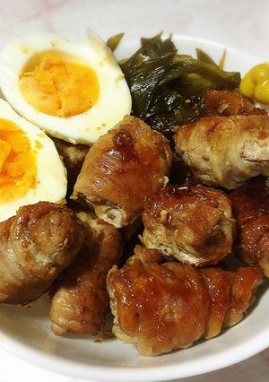 簡単！薄切り肉で作る角煮風-レシピのメイン写真