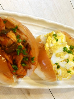 バターロールサンド✡夜勤弁当-レシピのメイン写真