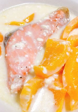 鮭のチーズクリーム煮-レシピのメイン写真