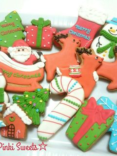 クリスマスアイシングクッキー☆2014-レシピのメイン写真