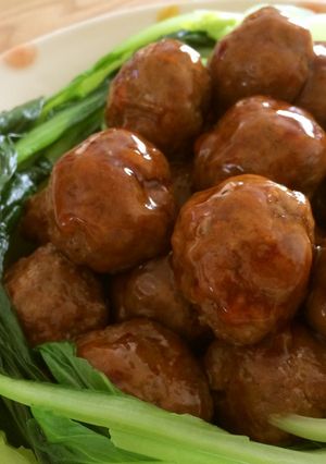 簡単♪お弁当にも♪肉団子の昆布酢あん-レシピのメイン写真