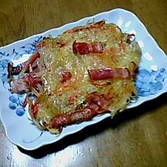 รูปของ じゃがベーコンピザ