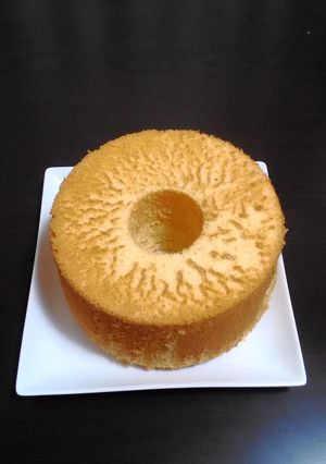 我が家のシフォンケーキ（覚書き）-レシピのメイン写真