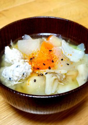 簡単汁物『呉汁』大豆でまろやか!-レシピのメイン写真