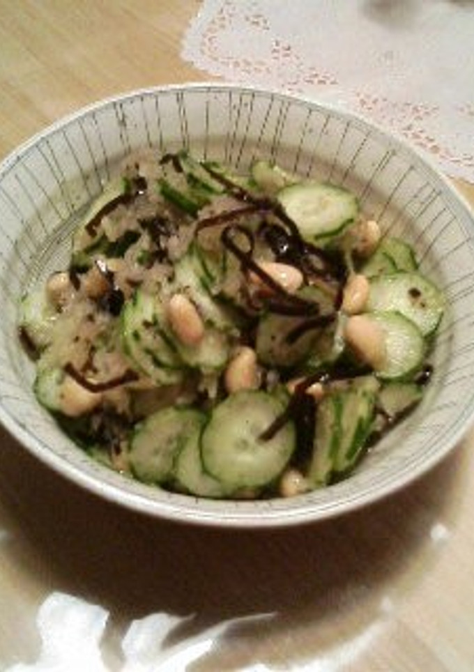 きゅうりと大豆の和え物-レシピのメイン写真