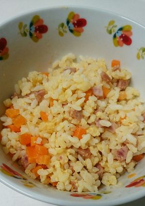 レンジでぱらぱらすぐできる炒飯-レシピのメイン写真