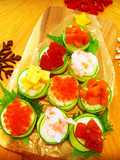 お刺身で簡単華やか＊クリスマスツリー