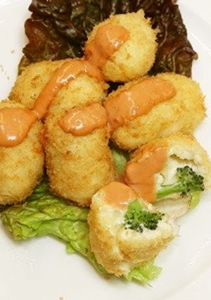 ブロッコリーのクリームコロッケ-レシピのメイン写真