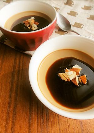 黒糖カフェオレの大人パンナコッタ-レシピのメイン写真