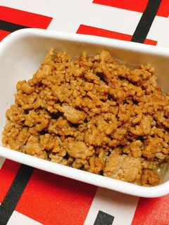 肉そぼろ-レシピのメイン写真