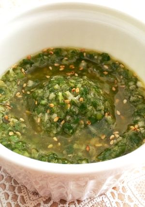 食べるネギドレッシング(^^♪ネギだれ-レシピのメイン写真