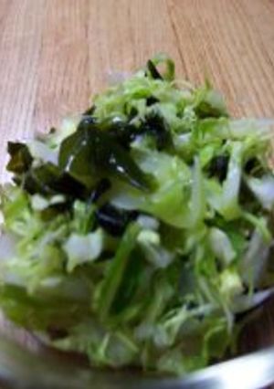 キャベツの酢の物-レシピのメイン写真