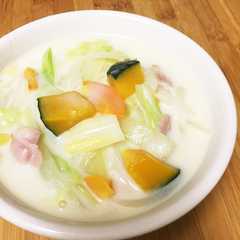 野菜たっぷり♪和風クリームシチュー-レシピのメイン写真