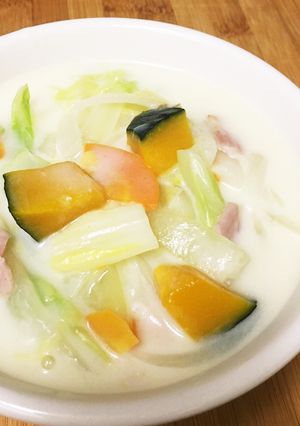 野菜たっぷり♪和風クリームシチュー-レシピのメイン写真