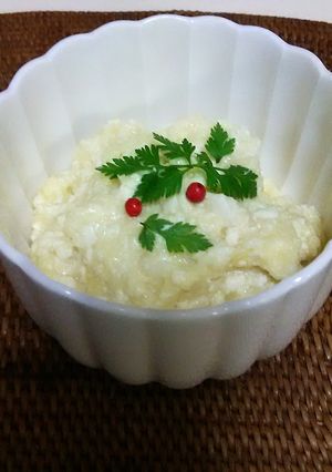 豆腐と長イモのスクランブルエッグ-レシピのメイン写真