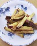 Crispy, fluffy sweet potato karinto