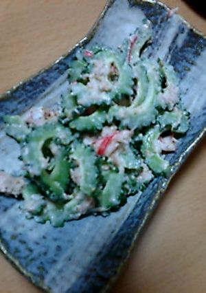 夏バテ解消！ゴーヤサラダ-レシピのメイン写真