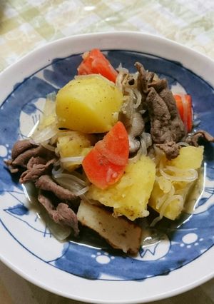 砂糖なし!シンプルがおいしい塩肉じゃが♪-レシピのメイン写真