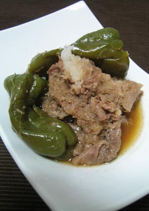 ピーマン丸ごと煮ちゃいました★-レシピのメイン写真