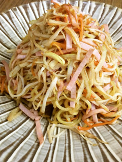 大根の皮の焼きそば-レシピのメイン写真
