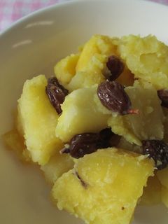 【学校給食】さつまいもとりんごの重ね煮-レシピのメイン写真